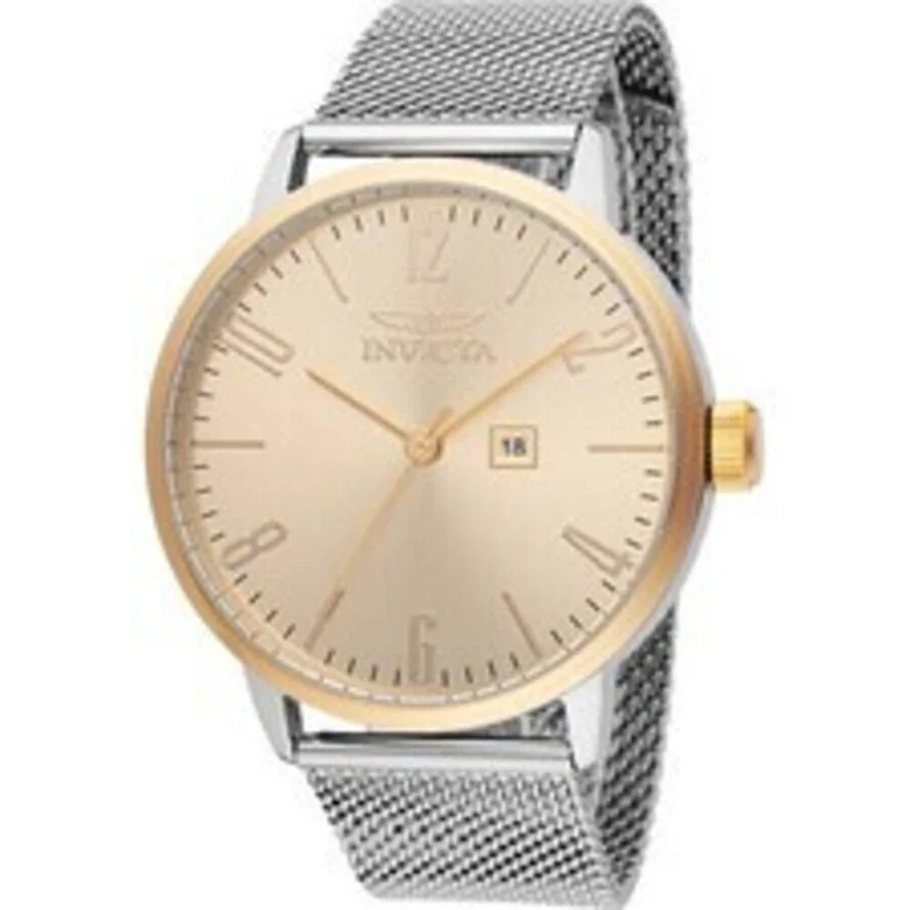NWT Invicta 48937  Specialty | 3-Hand | Gold | Men's Watch
